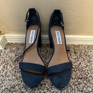 Blue heels